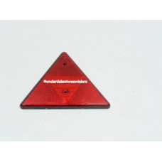 Reflector driehoek 16 cm Rood E KEUR
